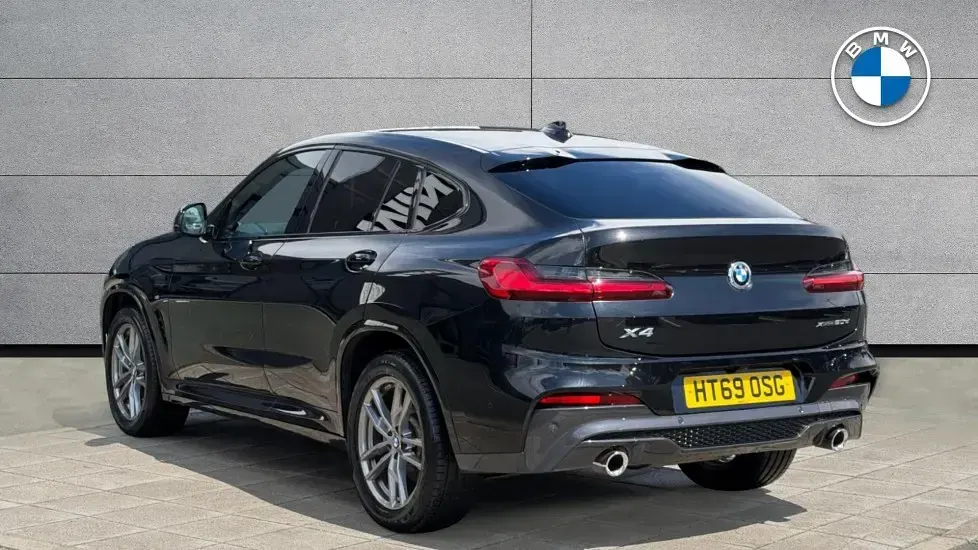 Used BMW X4 M Sport 187 HP (137 kW) 2020 Black SUV