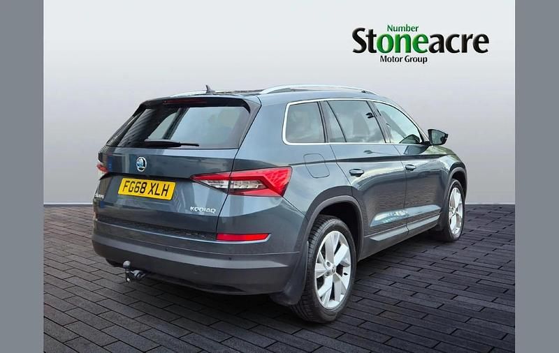 Used Skoda Kodiaq 150 HP (110 kW) 2018 Grey SUV