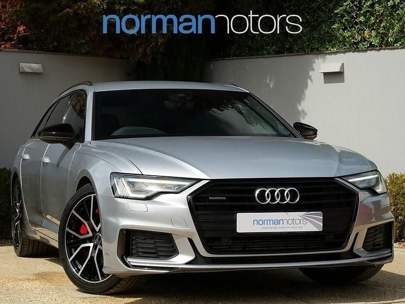 Silver Used 2021 Audi A6 Black Edition Estate | £31,995 (Good price) - Image 1/3