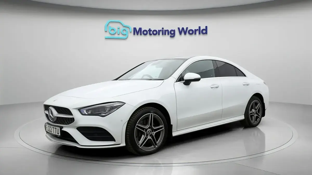 Used Mercedes CLA250e AMG Line Premium Plus 2022 White Coupe