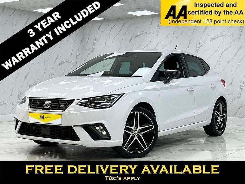 White Used 2021 Seat Ibiza FR Sport Hatchback | £14,795 (Fair price) - Image 1/2