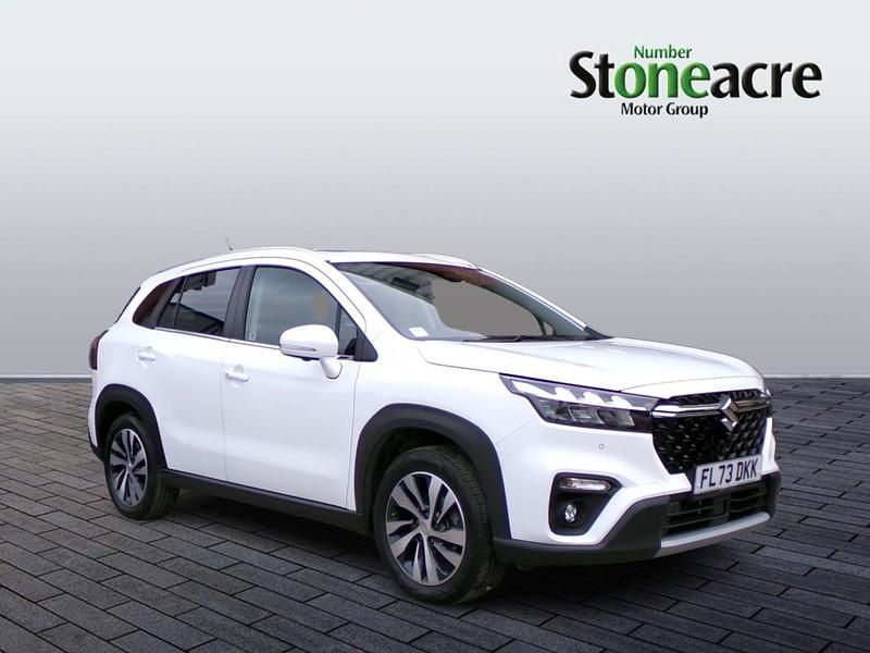 White Used 2023 Suzuki SX4 Hatchback | £18,995 (Fair price) - Image 1/4