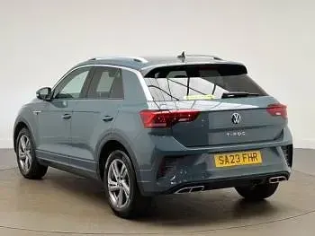 Used VW T-Roc R-line 150 HP (110 kW) 2023 Blue SUV