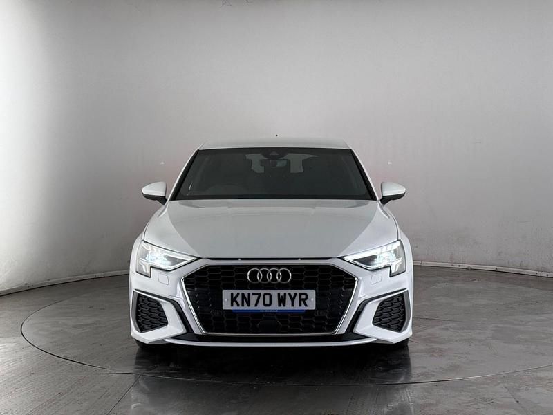 Used Audi A3 Sportback S-Line 2020 White Hatchback