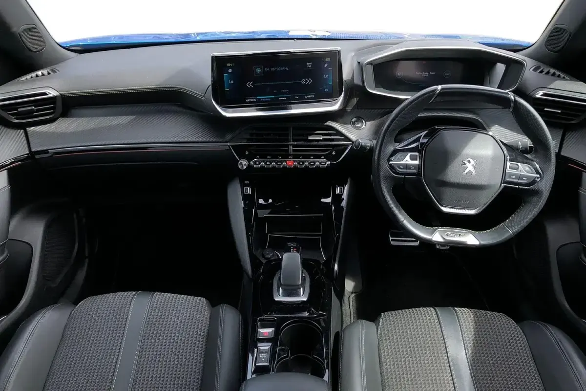 Used Peugeot 2008 GTi 100 kW (136 HP) 2021 Blue SUV