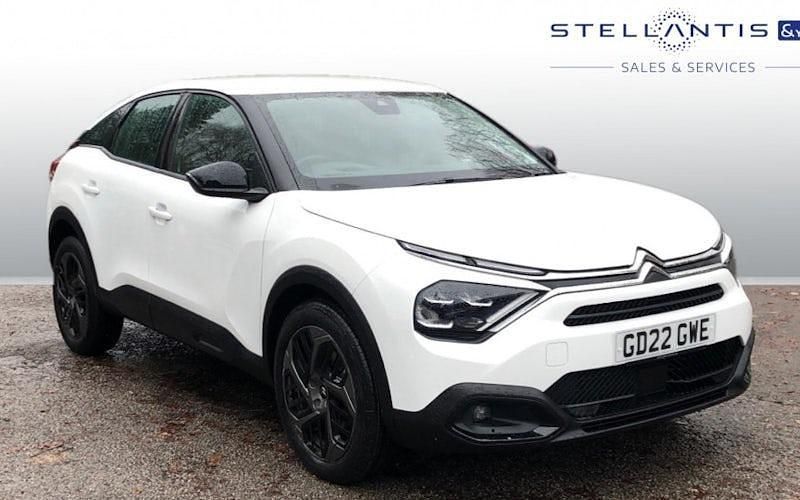 White Used 2022 Citroën C4 PureTech Hatchback | £13,283 (Good price) - Image 1/3