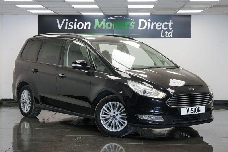 Black Used 2018 Ford Galaxy Zetec MPV | £6,980 (Good price) - Image 1/1