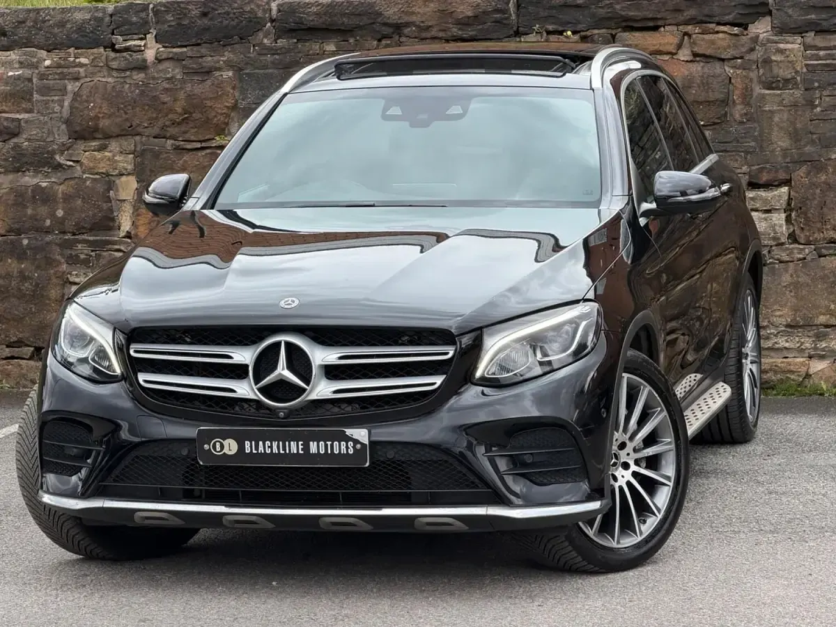 Used Mercedes GLC350 AMG line 2018 Black SUV