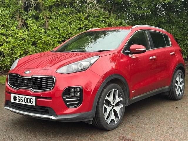 Used Kia Sportage GT-Line 174 HP (127 kW) 2016 Red SUV