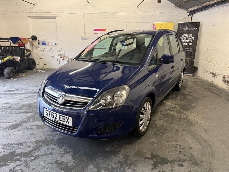 Used Vauxhall Zafira 2012 Blue MPV
