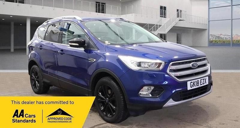 Used Ford Kuga Titanium 2018 Blue SUV