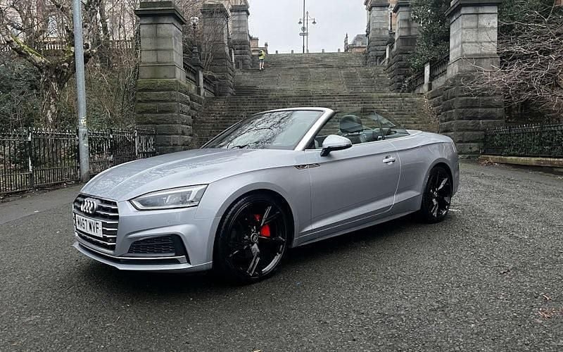 Usado Audi A5 Cabriolet S-Line 190 HP (139 kW) 2017 Cabrios