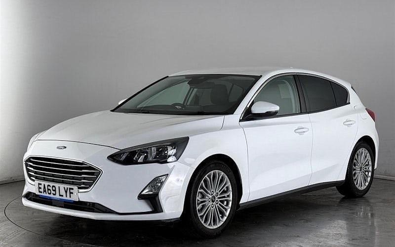 Used Ford Focus Titanium X 125 HP (91 kW) 2019 White Hatchback