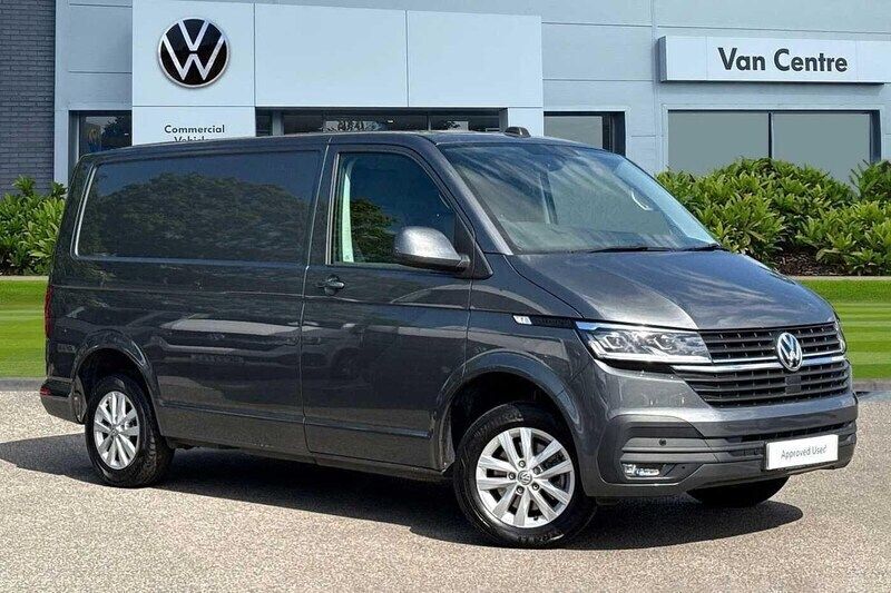 Grey Used 2024 VW T6.1 Highline Van | £26,491 (Good price) - Image 1/4