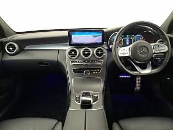 Used Mercedes C300 AMG line 258 HP (189 kW) 2021 Grey Estate