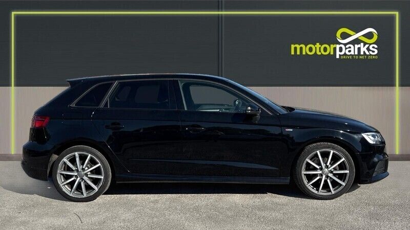 Used Audi A3 Black Edition 115 HP (84 kW) 2018 Brilliant black gloss Hatchback