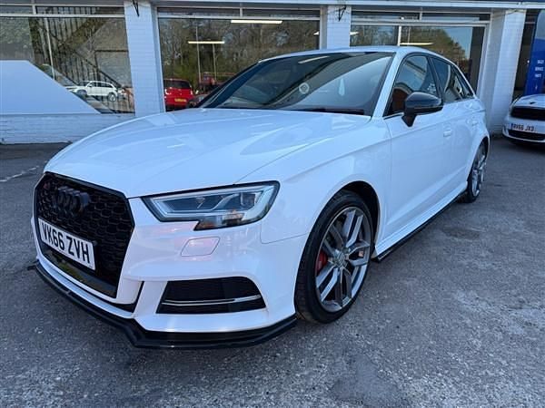 Ibis white Used 2016 Audi S3 Sportback Hatchback | £14,990 - Image 1/1