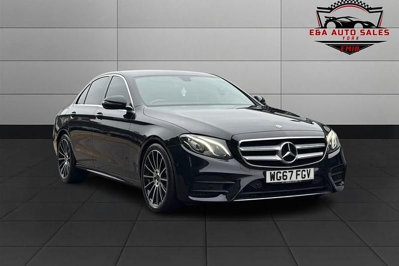 Black Used 2017 Mercedes E220 AMG line Sedan | £13,495 (Good price) - Image 1/1