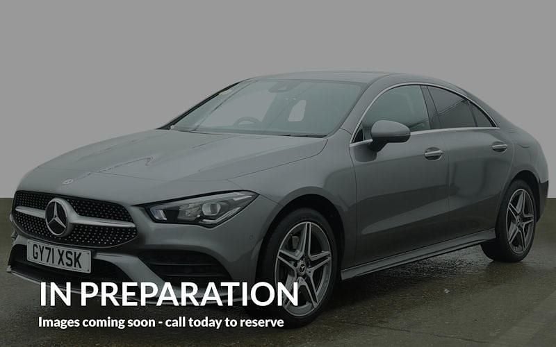 Used Mercedes CLA250e AMG Line Premium 218 HP (160 kW) 2021 Grey Sedan