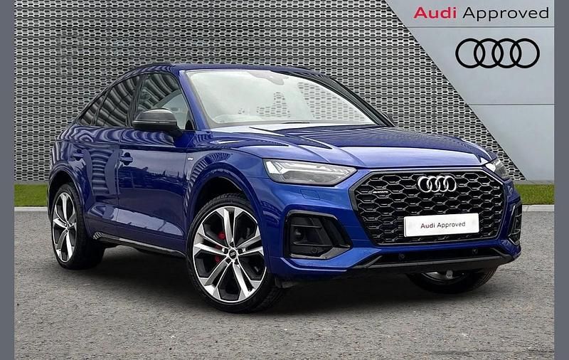 Blue Used 2021 Audi Q5 Sportback Comfort SUV | £35,295 (Fair price) - Image 1/3