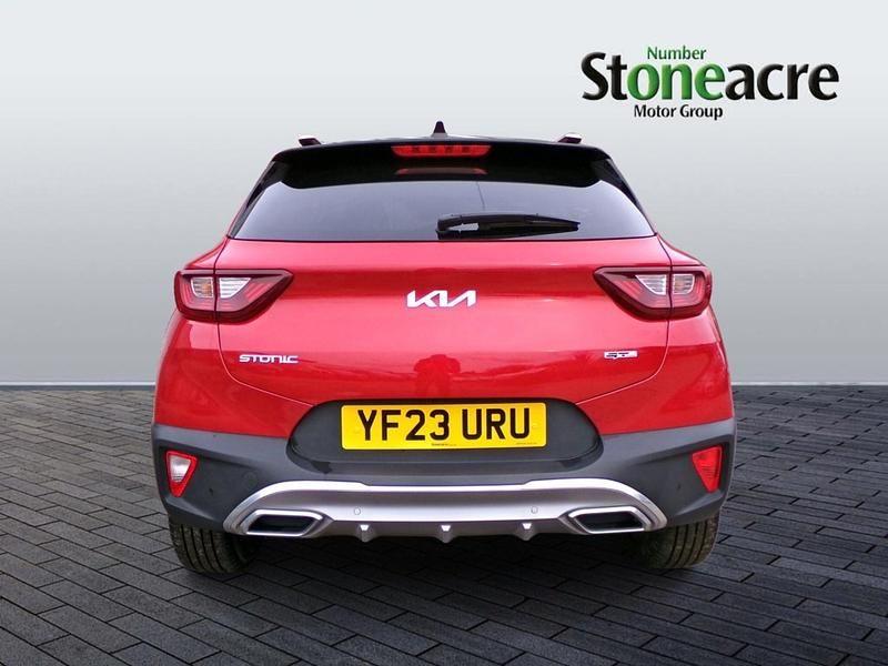 Used Kia Stonic GT-Line 100 HP (73 kW) 2023 Red SUV