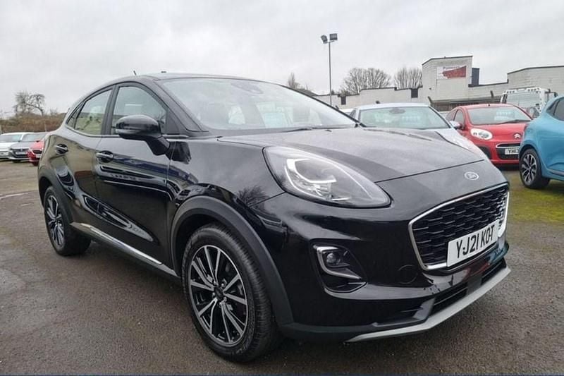 Black Used 2021 Ford Puma Titanium SUV | £12,999 (Fair price) - Image 1/1