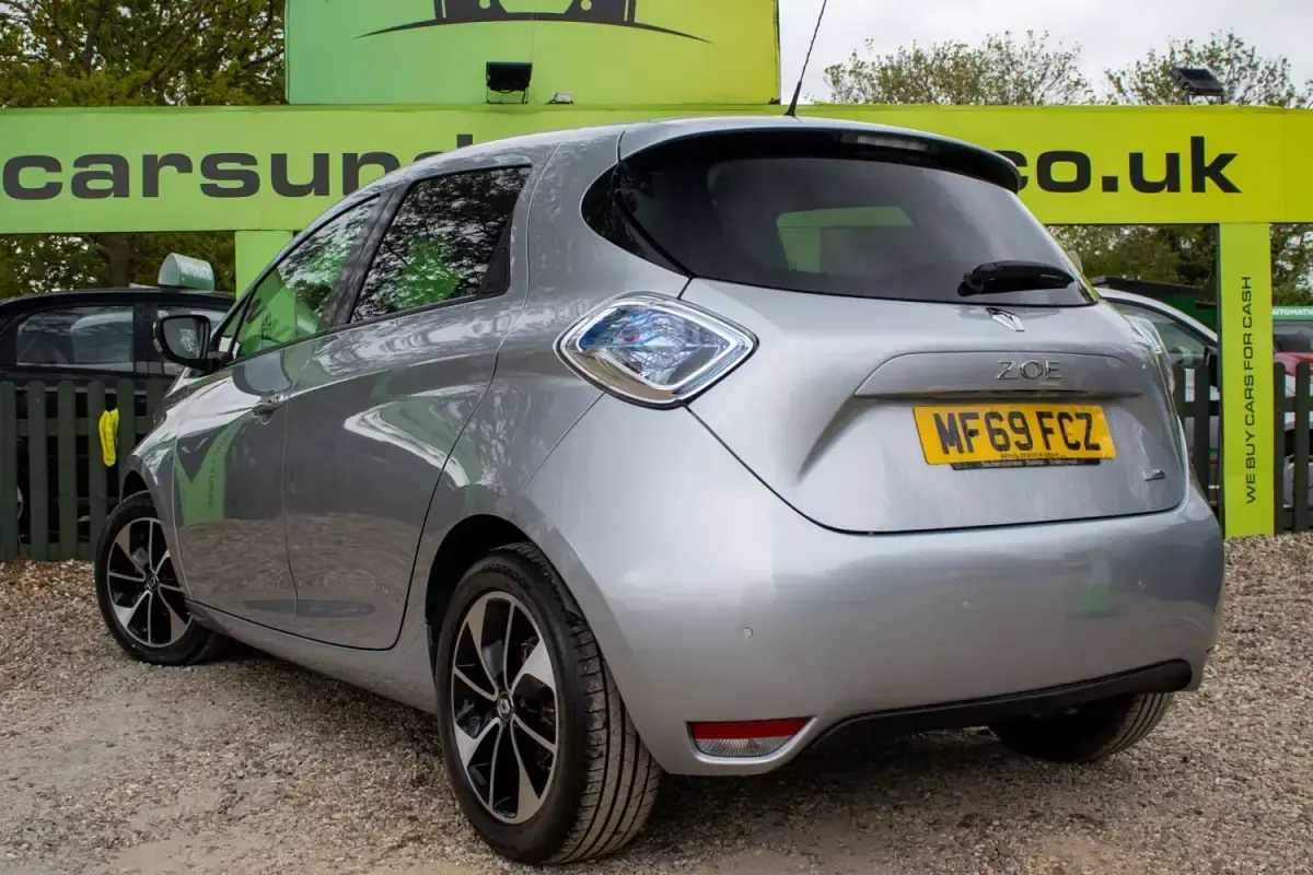 Begagnad Renault Zoe Dynamique 64 kW (88 HK) 2019 Grå Halvkombi