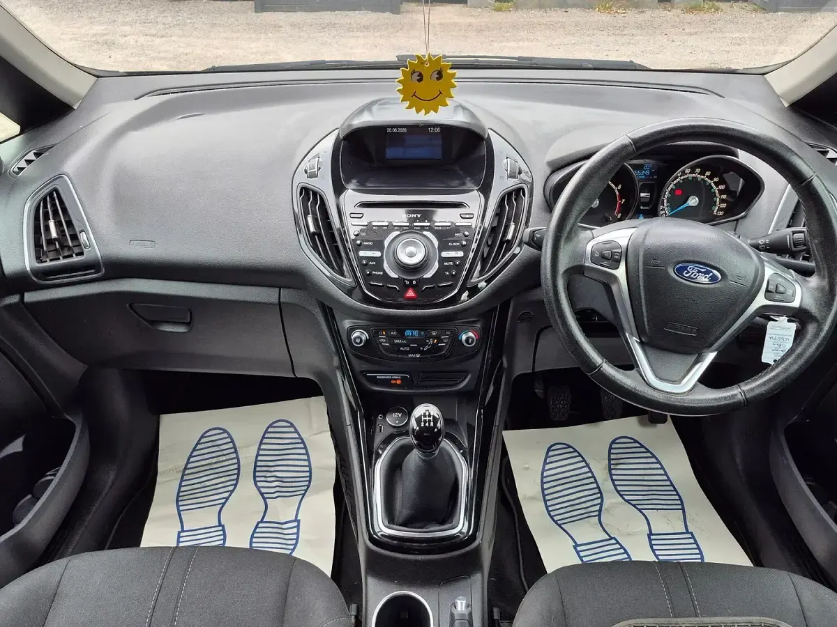 Used Ford B-MAX Titanium 100 HP (73 kW) 2015 Grey MPV