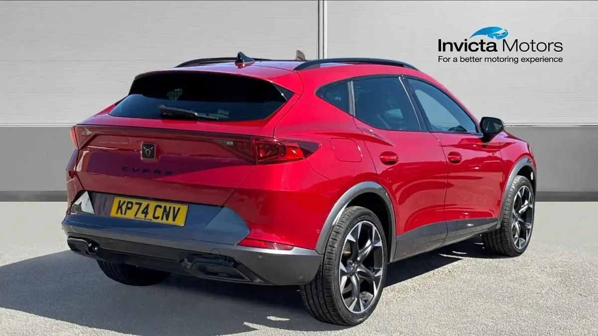 Used Cupra Formentor 150 HP (110 kW) 2024 Red SUV