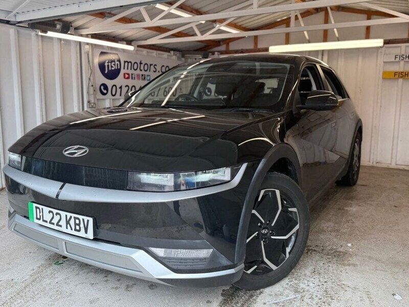 Black Used 2022 Hyundai Ioniq 5 SE SUV | £22,188 (Expensive) - Image 1/4
