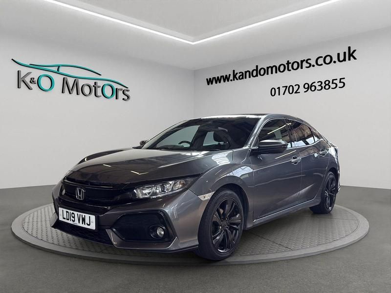 Used Honda Civic EX 126 HP (92 kW) 2019 Grey Hatchback