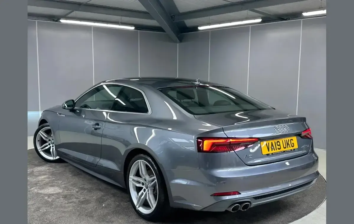 Used Audi A5 S-Line 187 HP (137 kW) 2019 Grey Coupe