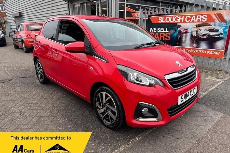 Red Used 2014 Peugeot 108 Allure Hatchback | £2,195 (Good price) - Image 1/1