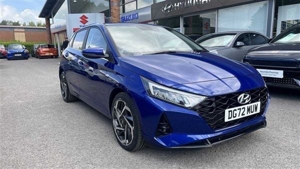 Blue Used 2022 Hyundai i20 Premium Hatchback | £13,995 (Fair price) - Image 1/1