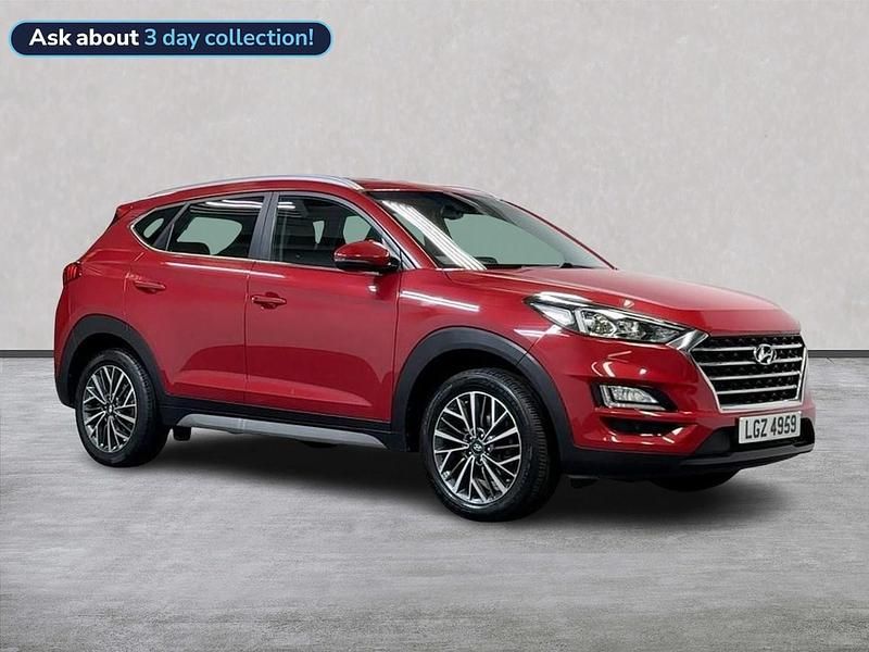 Used Hyundai Tucson Premium 132 HP (97 kW) 2018 Red SUV