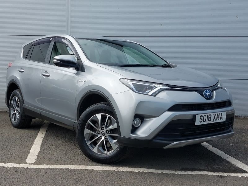 Silver Used 2018 Toyota RAV4 Hybrid SUV | £15,698 (Super price) - Image 1/4