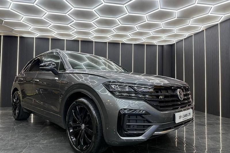 Grey Used 2020 VW Touareg Black Edition SUV | £37,979 (Fair price) - Image 1/1