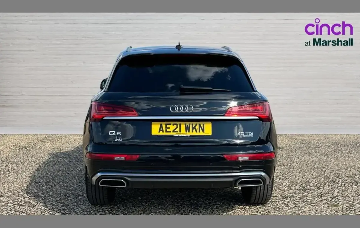 Used Audi Q5 S-Line 204 HP (150 kW) 2021 Black SUV