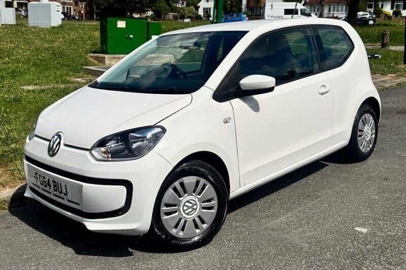 White Used 2014 VW up! move up! Hatchback | £4,250 (Good price) - Image 1/4