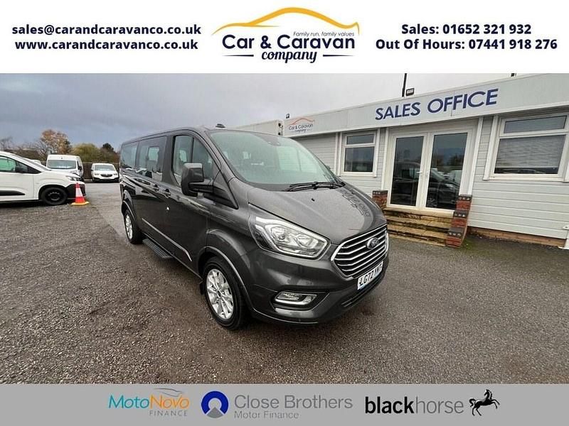 Grey Used 2022 Ford Tourneo Custom Titanium Van | £17,980 (Super price) - Image 1/4