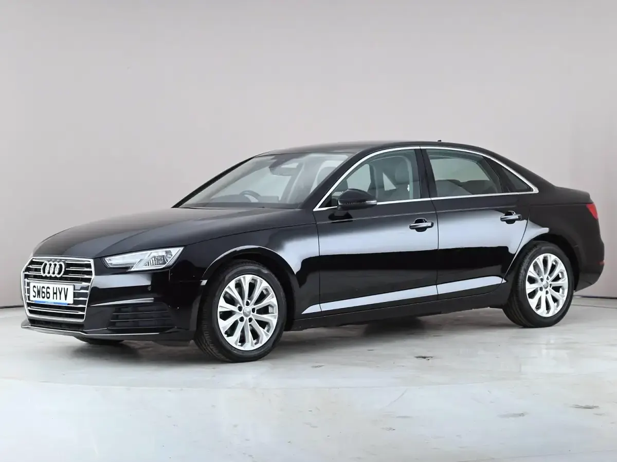 Used Audi A4 S-Line 150 HP (110 kW) 2016 Black Sedan