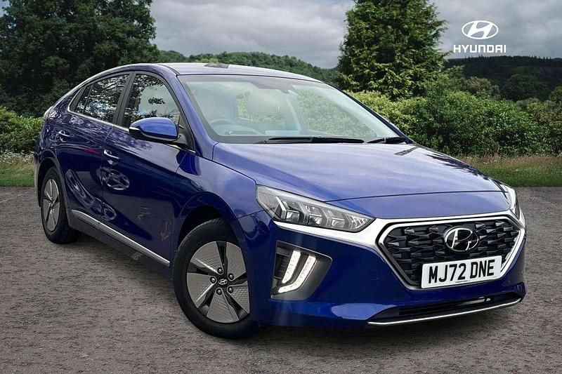 Blue Used 2022 Hyundai Ioniq Premium Hatchback | £17,249 (Fair price) - Image 1/4