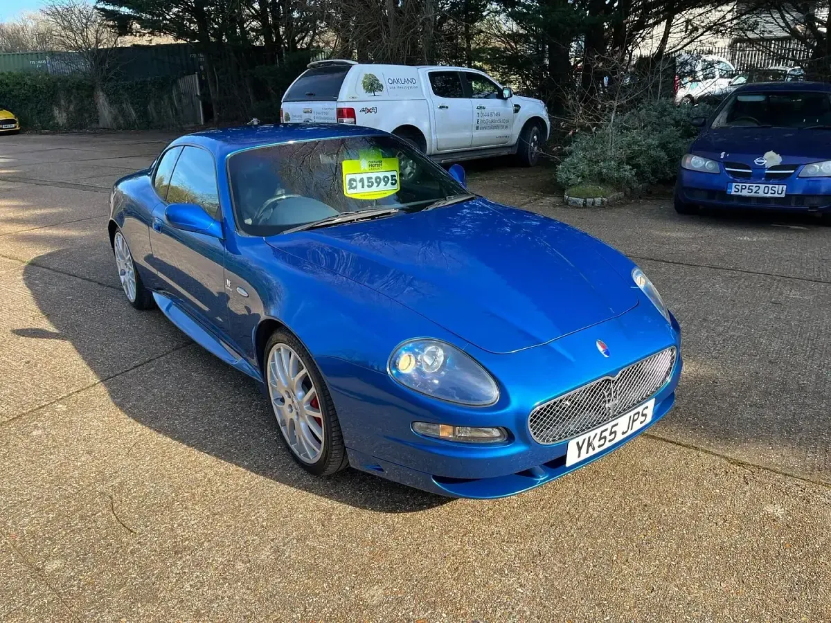 Used Maserati GranSport 400 HP (294 kW) 2006 Blue Coupe