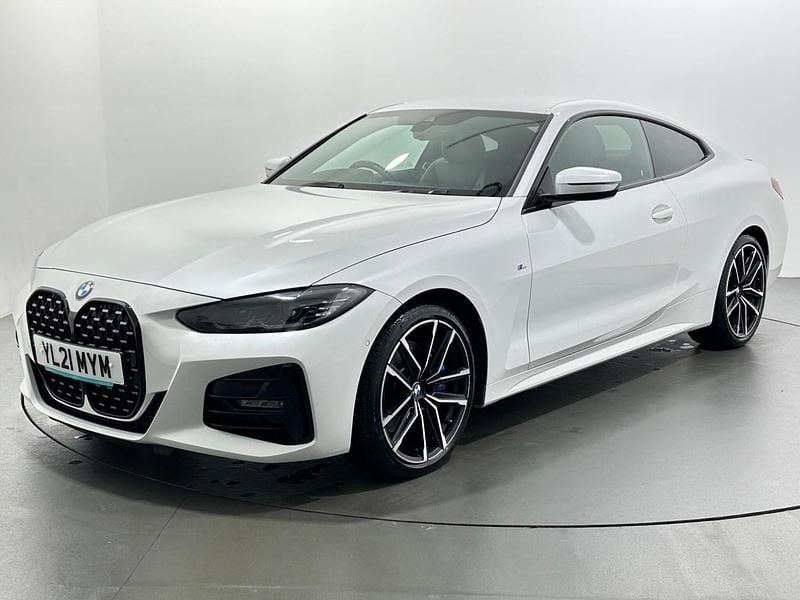 Used BMW 420 M Sport 190 HP (139 kW) 2021 White Coupe