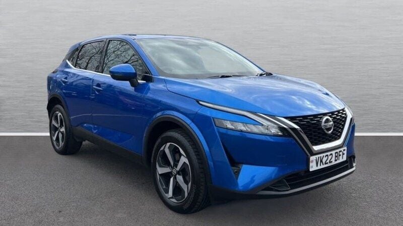 Used Nissan Qashqai N-Connecta 138 HP (101 kW) 2022 Blue SUV