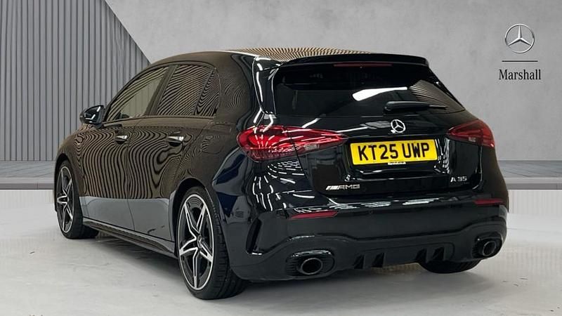 Used Mercedes A35 AMG Premium 306 HP (225 kW) 2025 Cosmos black metallic
