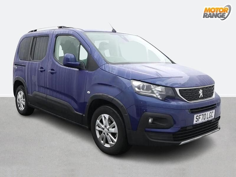 Blue Used 2020 Peugeot Rifter Allure MPV | £12,895 (Fair price) - Image 1/3