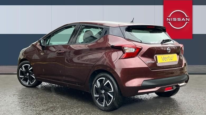 Usado Nissan Micra Acenta 92 HP (67 kW) 2021 Vermelho Citadino