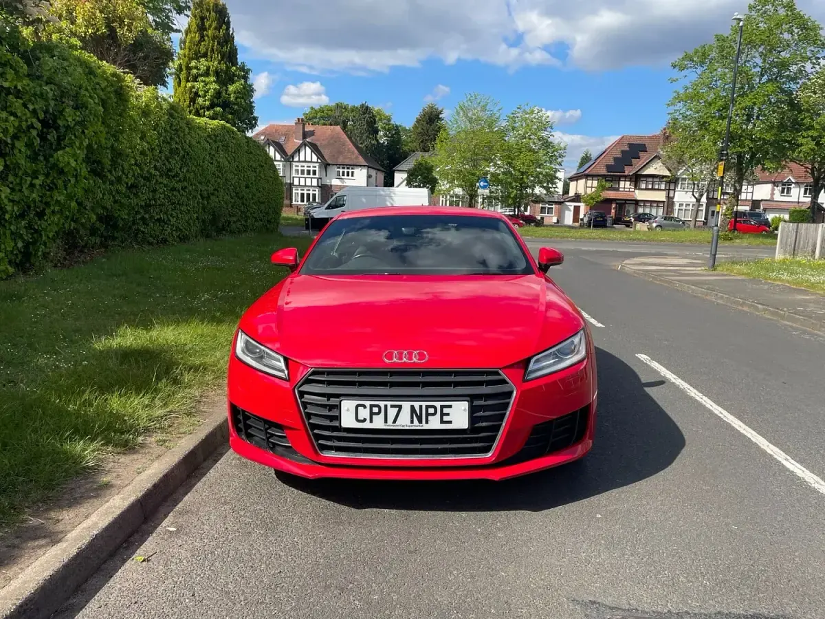 Used Audi TT Sport 184 HP (135 kW) 2017 Red Coupe