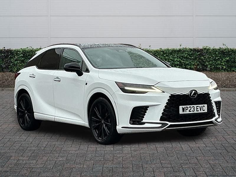 White Used 2023 Lexus RX500h Sport Line SUV | £53,690 (Fair price) - Image 1/4